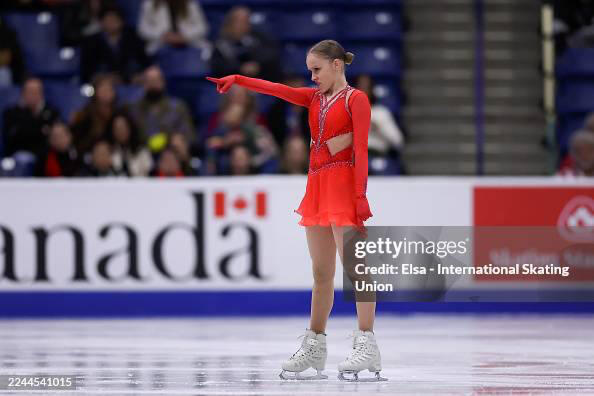 Maria Seniuk 8-th at  ISU Grand Prix Skate Canada International